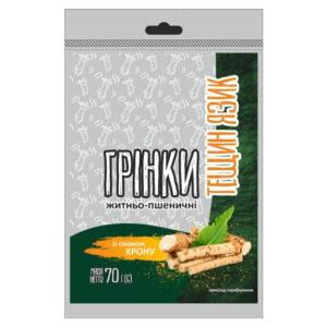 "Mother-in-law's Tongue" Rye-Wheat Toasts with Chron Flavor